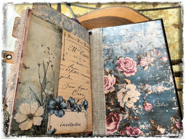 Vintage Eclectic Hardcover Junk Journal - Image 3