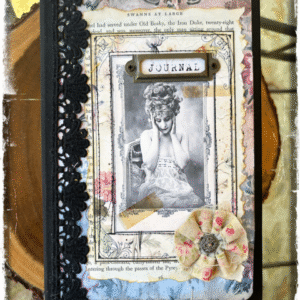Vintage Eclectic Hardcover Junk Journal