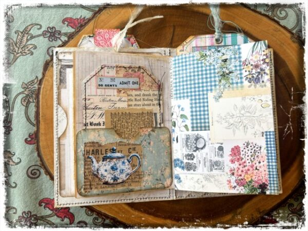Pocket Sized Junk Journal - Vintage Summer - Image 4